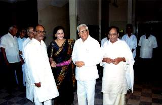 S. Ram Bharati, Dr. Saraswati, Thiru R. Venkatraman, Dr. Balamuralikrishna