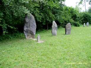 Menhirs n�olithique de Clendy