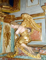 Retable renov� des Ferr�re d'Ast� � l'�glise Saint Martin � Antist