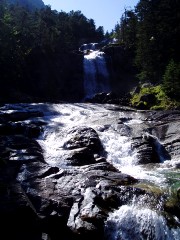 Le Pont d'Espagne, parc national des Pyr�n�es sur la commune de Cauterets