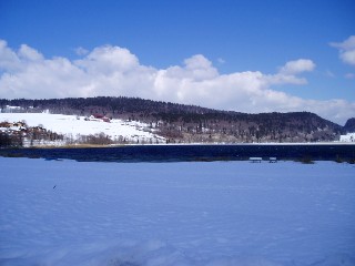 Le lac de la Vall�e de Joux